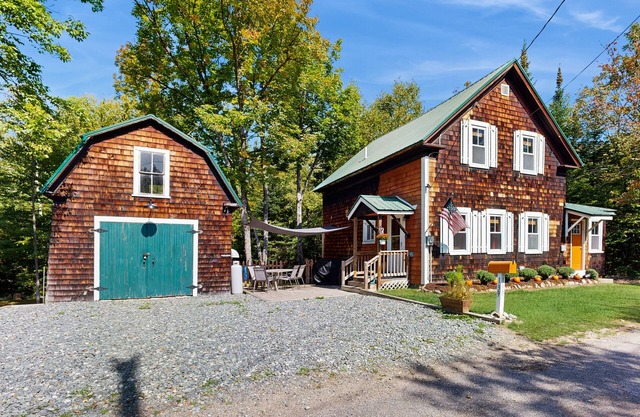 Country home w/ stream, yard, garden, snowmobile access, nr Santa's Village