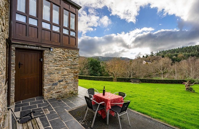 Maison de campagne "A Concha" avec terrasse partagée, jardin privé et Wi-Fi