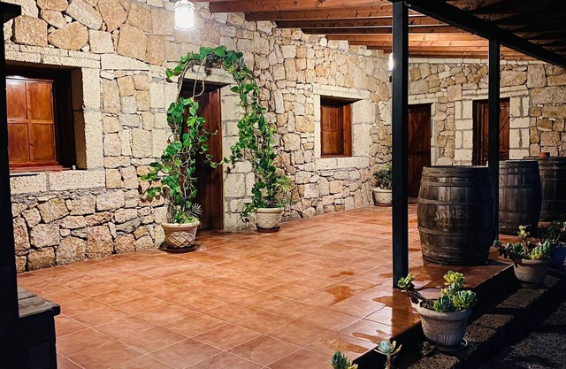 Maison "Finca Rural Los Olivos en Arico" avec vue sur les montagnes, Wi-Fi, jardin et terrasse