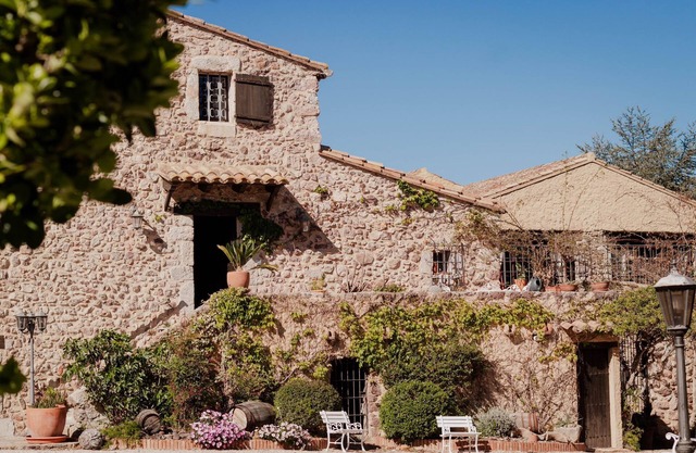 Maison de campagne "Mimosa Jardin" avec vue sur la montagne, Wi-Fi et climatisation