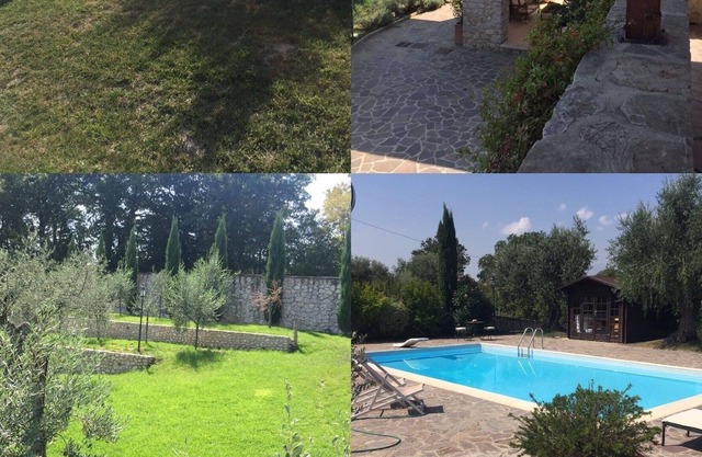 Casale en pierre avec cave et piscine