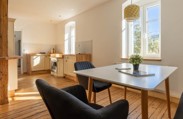 Country style dream apartment with 2 bedrooms old wood elements and modern standard