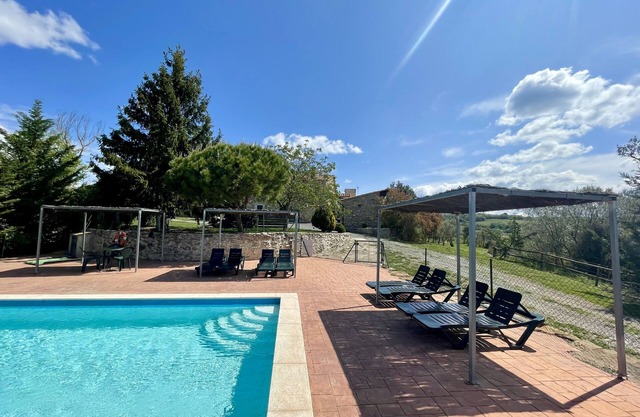 Countryside holiday villa w/ wonderful pool area. Only 60 km from Barcelona!