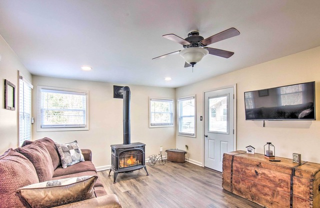 NEW! Countryside Home w/ Fire Pit - Steps to Lake!