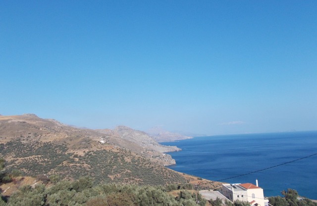 Maison de campagne avec vue sur la mer de Crète du Sud