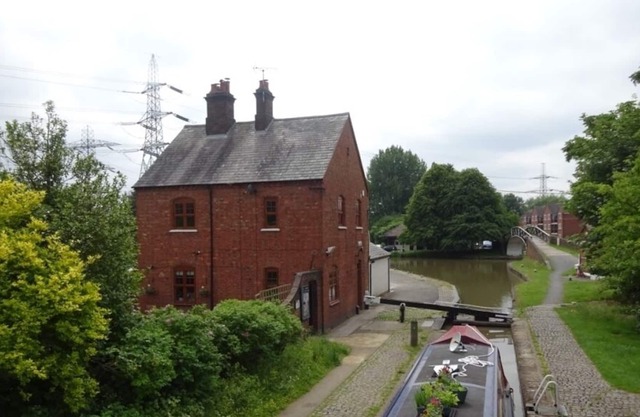 Coventry Canal side lock keepers character cottage