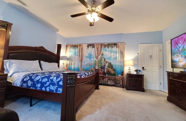 Cozy 1-bedroom hotel suite with AC, WiFi in delightful Hampton
