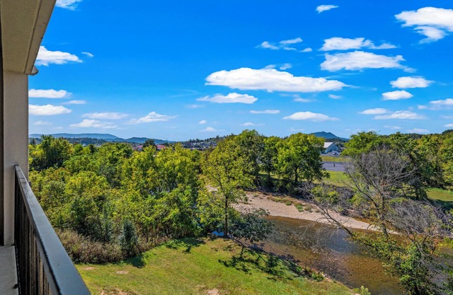 * Cozy 2BR Condo! POOL +River View! +In TOWN! *