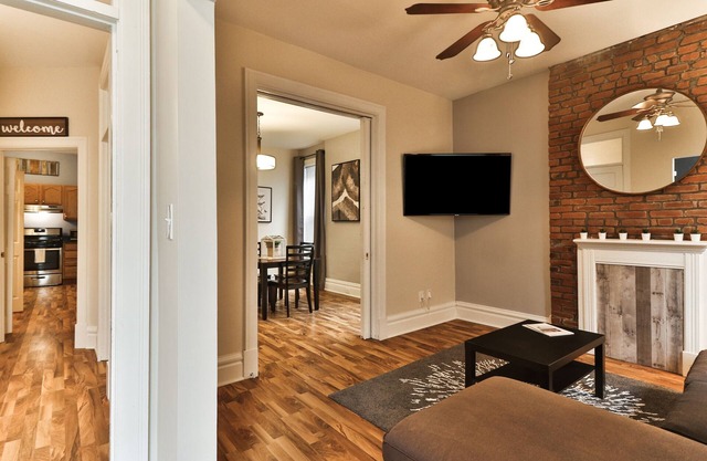Cozy 2BR près du jardin botanique du Missouri (Shaw)