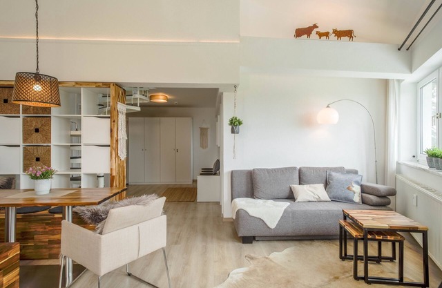 Appartement confortable "Heimelig im Allgäu" avec vue sur les montagnes, Wi-Fi et terrasse