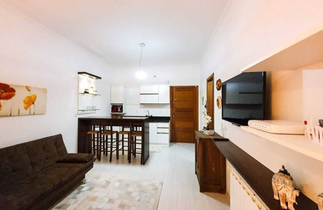 Appartement confortable dans le centre de Gramado, type studio, profiter et vivre la pelouse !!!