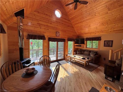 Cozy cabin on a lake