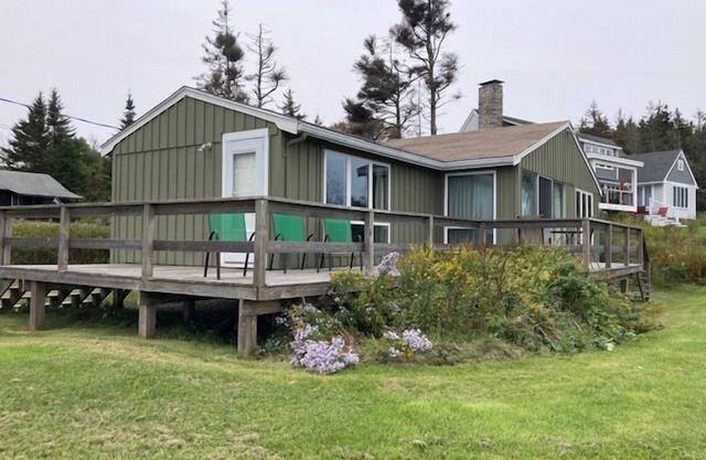 Cottage contemporain confortable avec vue sur la mer ouverte