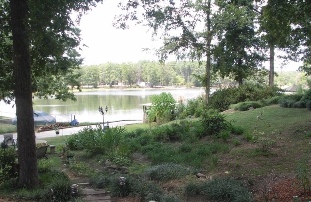 Cozy Cottage niché dans les bois avec 385 'de Waterfront sur le lac Murray