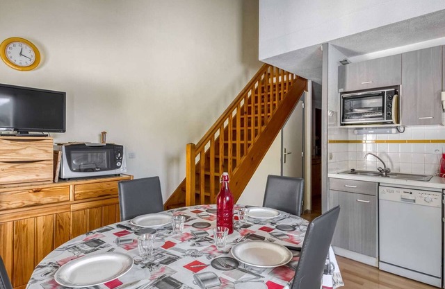 Duplex cosy 6 pers, 2 ch, balcon, parking, près des pistes à Barèges