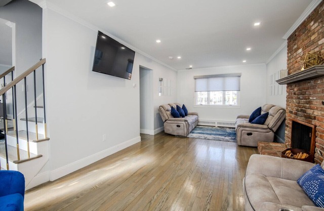 Luxe Living: Pool, Playground & Fireplace