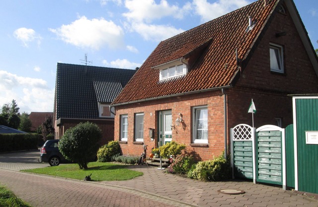 Maison de vacances confortable près de l'île Elbe de Krautsand pouvant accueillir jusqu'à cinq personnes.