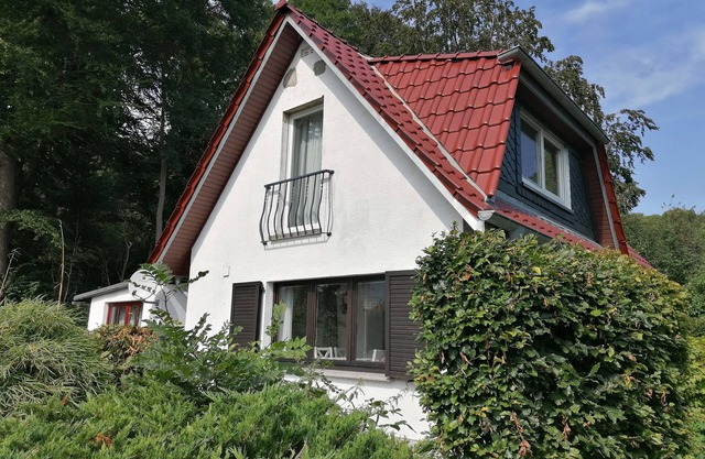 Maison de vacances confortable près de la mer Baltique dans la réserve naturelle pour jusqu'à 4 personnes