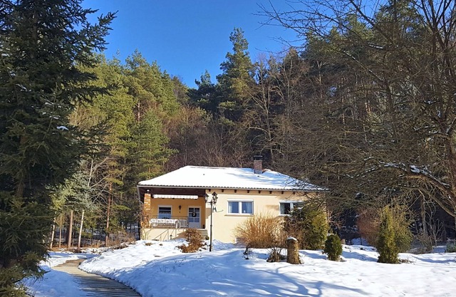 Maison de vacances à Sachspfeife avec terrasse ensoleillée