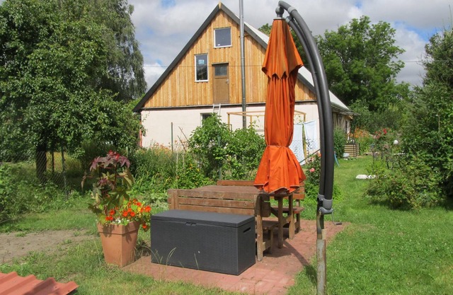 Maison de vacances confortable dans un endroit rural très calme près de la mer Baltique