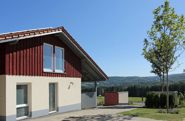 Maison de vacances confortable avec une vue magnifique
