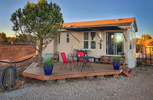 Maison confortable sur 35 acres avec Mesa Verde et vue sur la montagne.