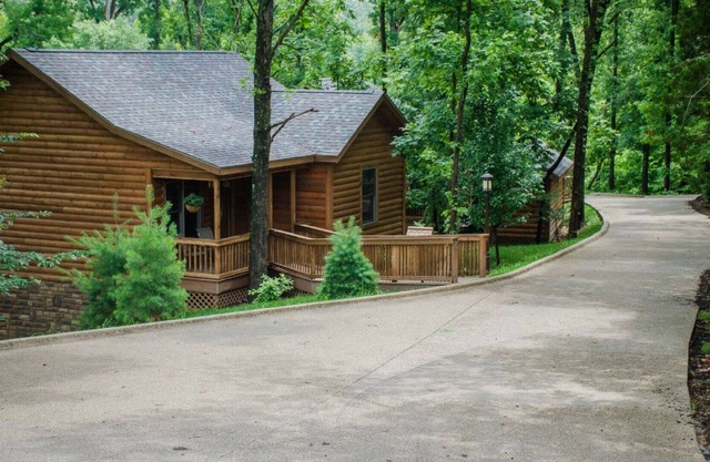 Cabine confortable au bord du lac, Giant City State Park, vignobles, lacs, Shawnee Forest
