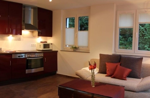 Appartement confortable et joliment meublé avec tout le confort.