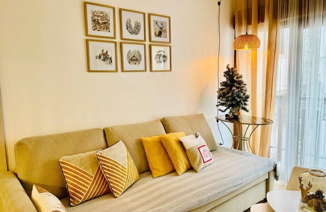 Appartement montagnard rénové, 1 chambre et canapé-lit, idéal nature et sports, centre de Villanúa