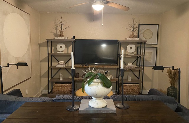 Cozy retreat half a mile away from the Beach set amidst peaceful tropical garden