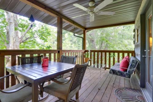 Cozy Smoky Mtn Retreat on River with Fire Pit and Deck
