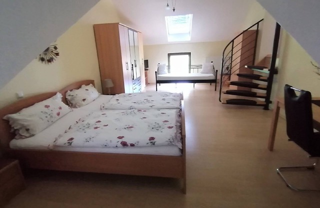 Cozy vacation apartment Mainblick (50 sqm) in the Spessart