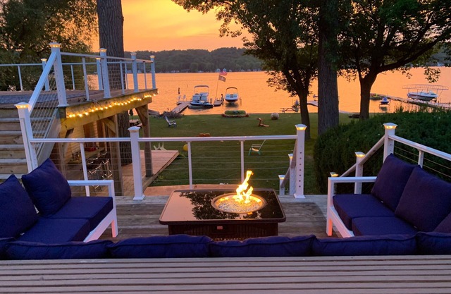 Retraite au bord de l'eau confortable sur le lac Conesus