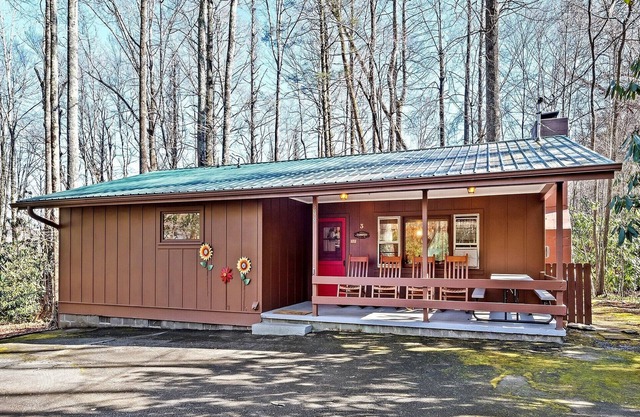 Creekside Serenity Cabin in Maggie - Directly on creek, pool and hot tub access