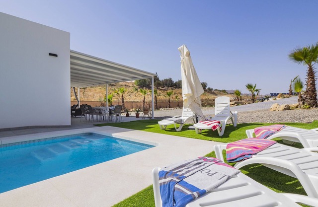 Cubo's Casapalma Rincon del Sol / piscine privée / barbecue / wifi gratuit