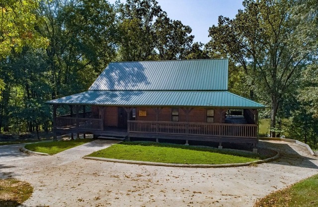 Maison en bois rond sur mesure au bord du lac