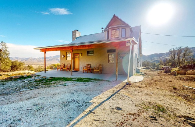 Custom-crafted acreage with sunroom & clawfoot tub