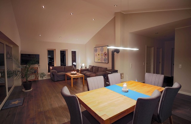 Maison en rondins danoise directement à Wangermeer 28 - pour des vacances parfaites à Norsee