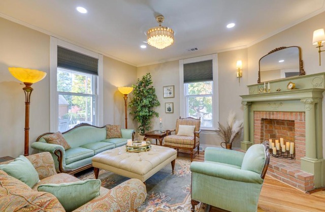 Danville Retreat with Hot Tub and Cozy Fireplace!
