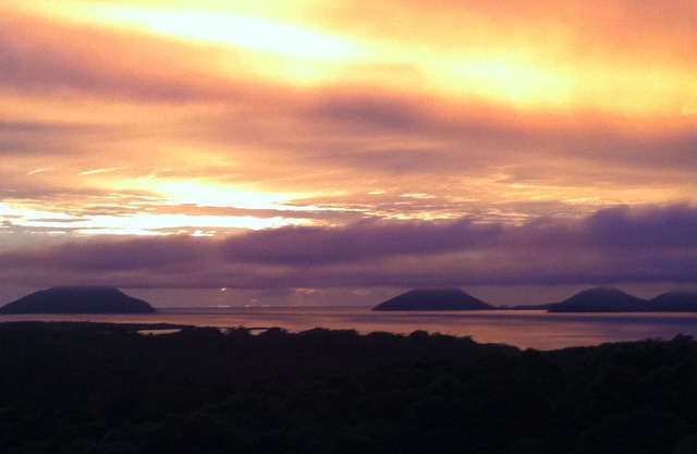 daybreaks sur Port Stephens