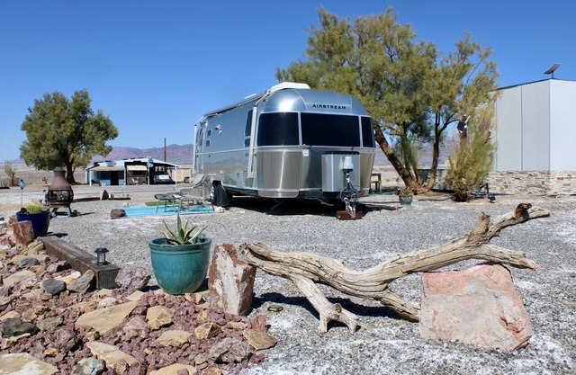 Death Valley Hot Springs Airstream