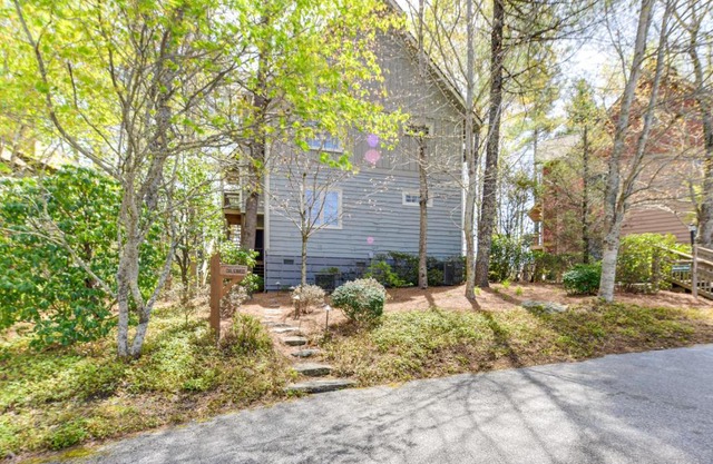 Deck and Golf Course Views Inviting Cashiers Condo