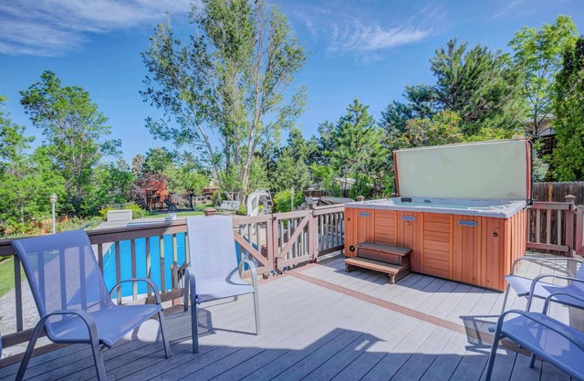 Deep Blue! Poolside Fun w/ Hot Tub & Playground