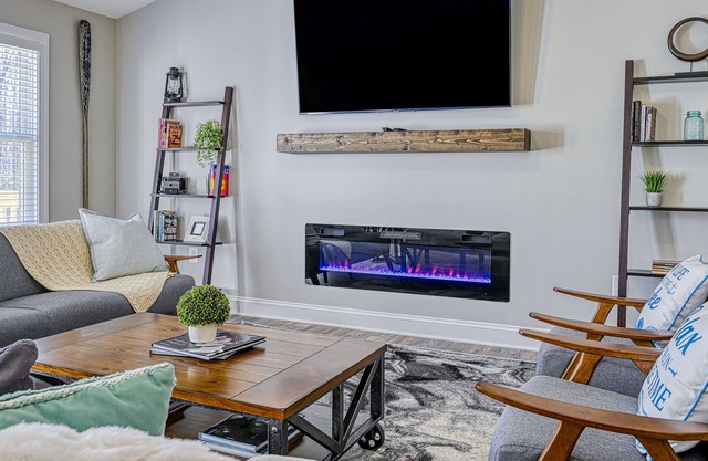 Delightful retreat near the lake with hot tub, game room, fast WiFi & more