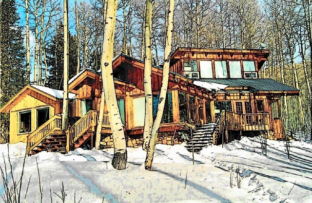 Charmante maison rustique à 10 minutes de la ville historique de Telluride CO
