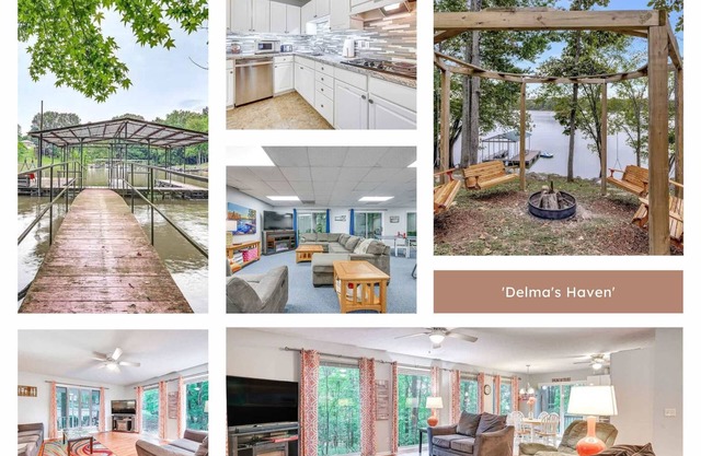 'Delma's Haven' in Cadiz w/ Deck & Lake Access!