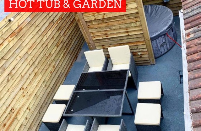de Luxe-Appartement-Salle de bain privée séparée-Vue sur Jardin-Hottub