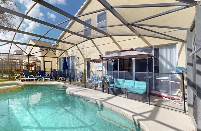 Maison familiale avec spa de piscine privée, près de Disney World !!