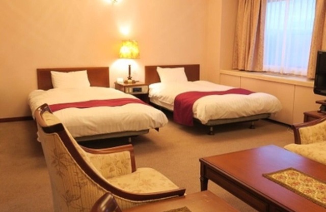 Deluxe large twin room without meals Basic pla / Fukagawa Hokkaidō