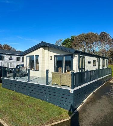 Deluxe Lodge on Holiday Park Site